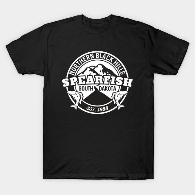 Spearfish South Dakota Northern Black Hills T-Shirt by SouthDakotaGifts